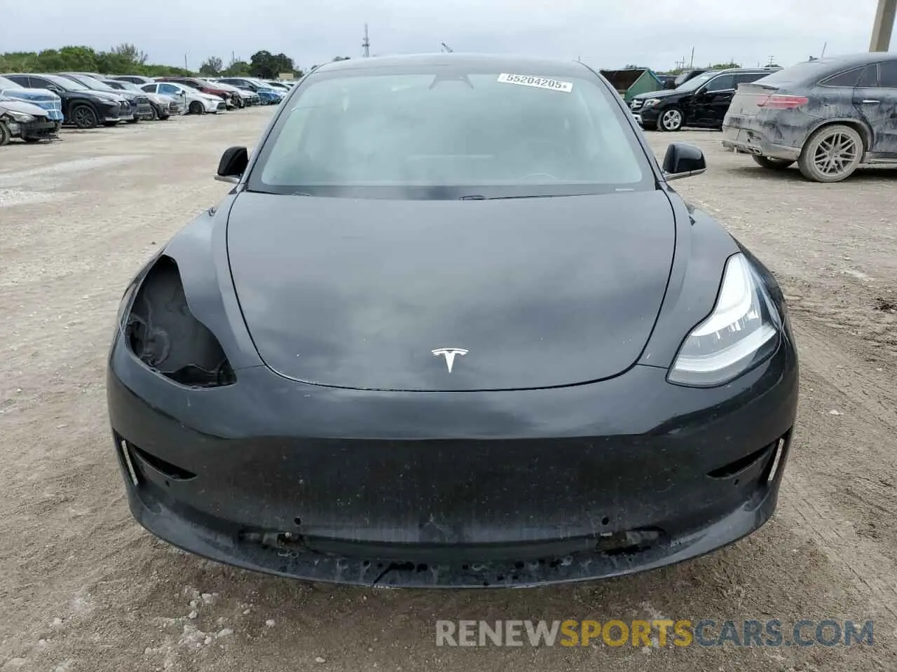 5 fotografías del automóvil dañado 5YJ3E1EA7KF412426 TESLA MODEL 3 2019
