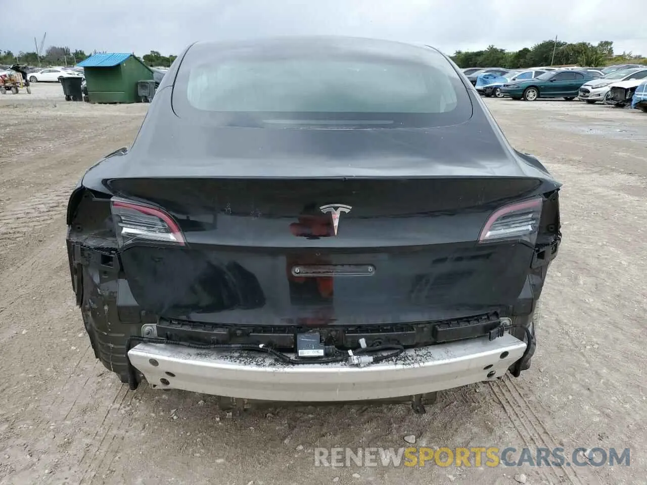 6 fotografías del automóvil dañado 5YJ3E1EA7KF412426 TESLA MODEL 3 2019