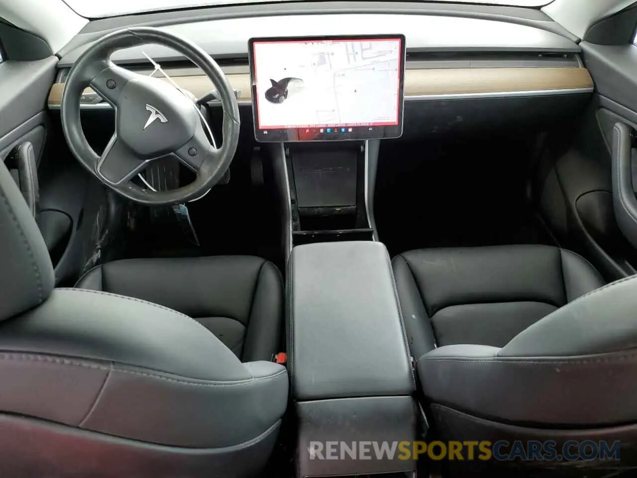 8 fotografías del automóvil dañado 5YJ3E1EA7KF412426 TESLA MODEL 3 2019
