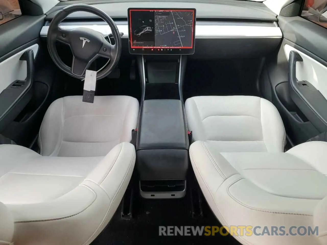8 fotografías del automóvil dañado 5YJ3E1EA7KF417819 TESLA MODEL 3 2019