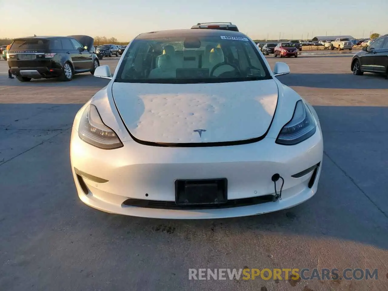 5 fotografías del automóvil dañado 5YJ3E1EA7KF419313 TESLA MODEL 3 2019