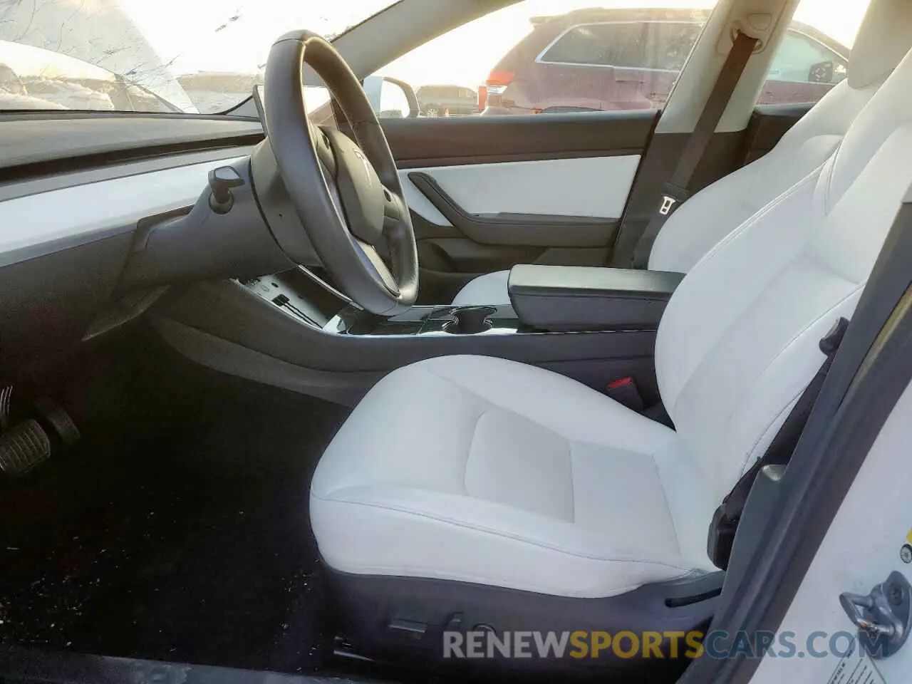 7 fotografías del automóvil dañado 5YJ3E1EA7KF419313 TESLA MODEL 3 2019
