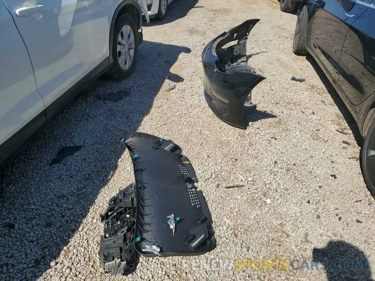 14 fotografías del automóvil dañado 5YJ3E1EA7KF484369 TESLA MODEL 3 2019