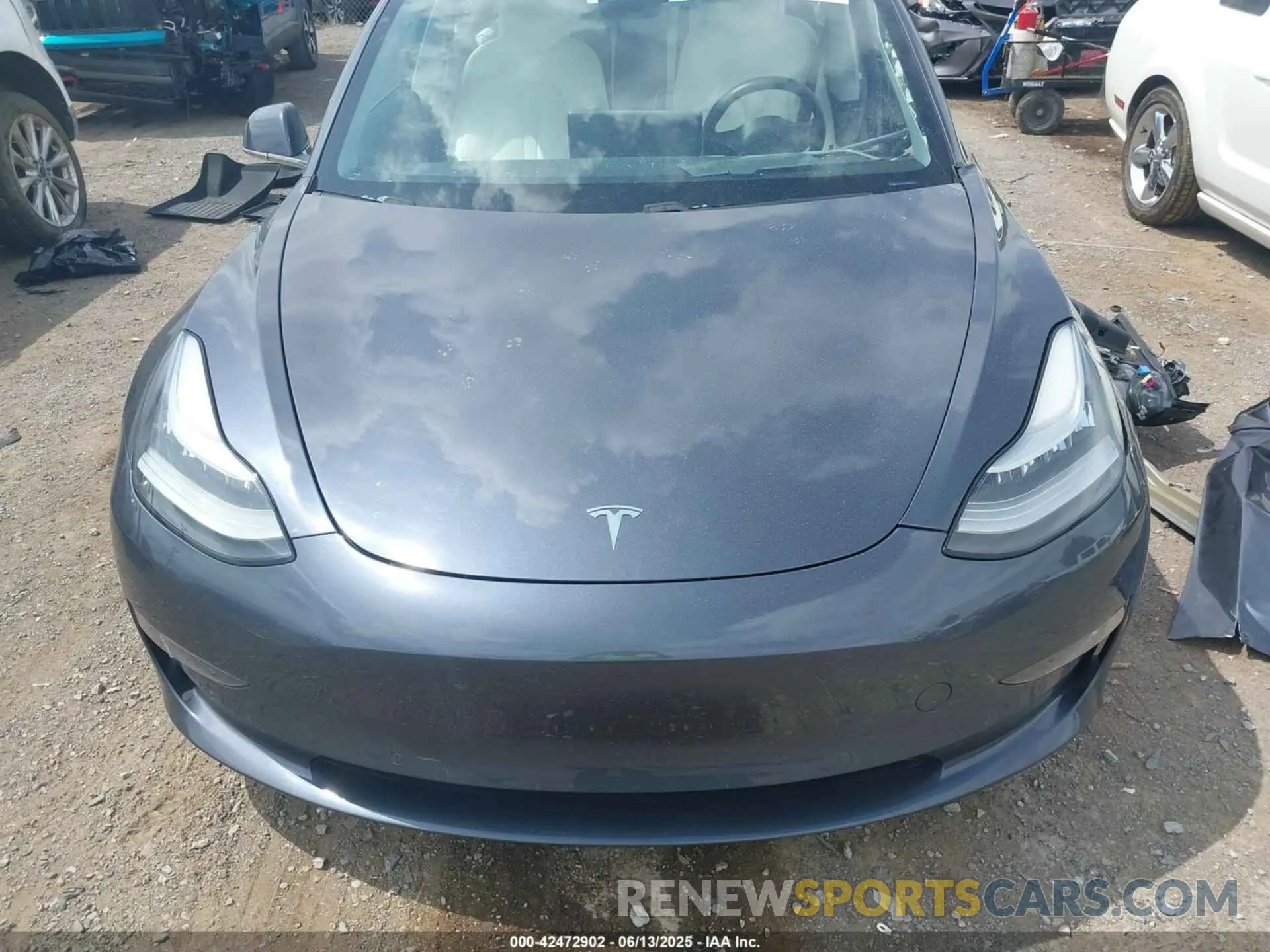 10 fotografías del automóvil dañado 5YJ3E1EA7KF529830 TESLA MODEL 3 2019