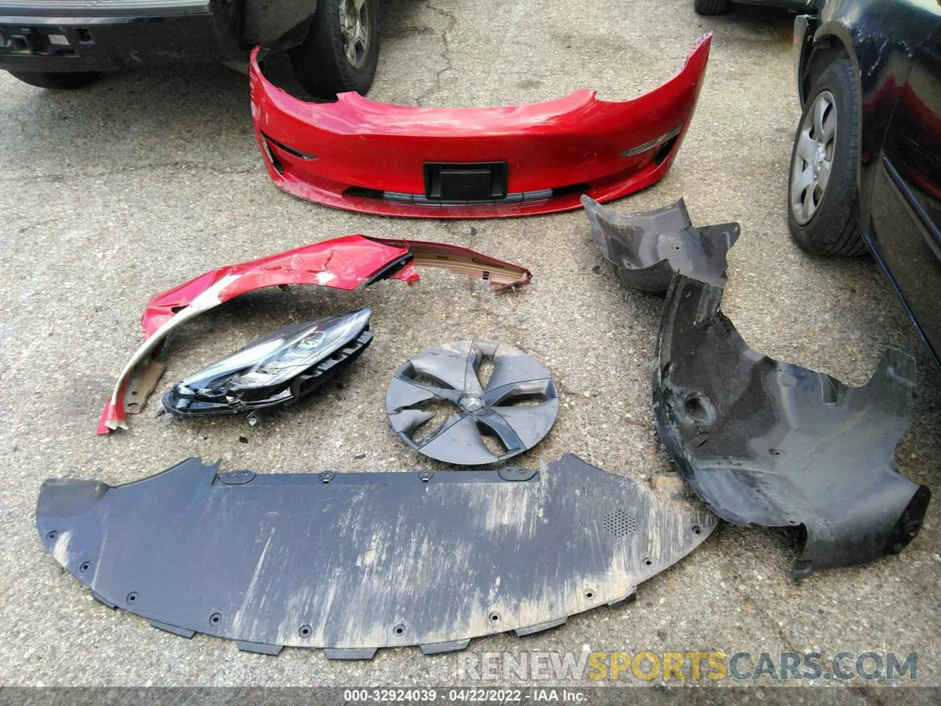 12 fotografías del automóvil dañado 5YJ3E1EA7KF536969 TESLA MODEL 3 2019