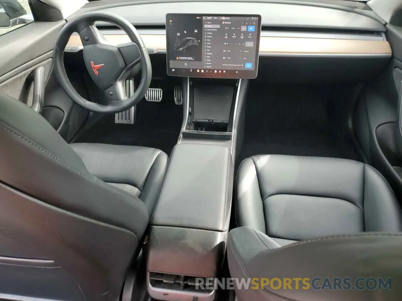 8 fotografías del automóvil dañado 5YJ3E1EA8KF297299 TESLA MODEL 3 2019