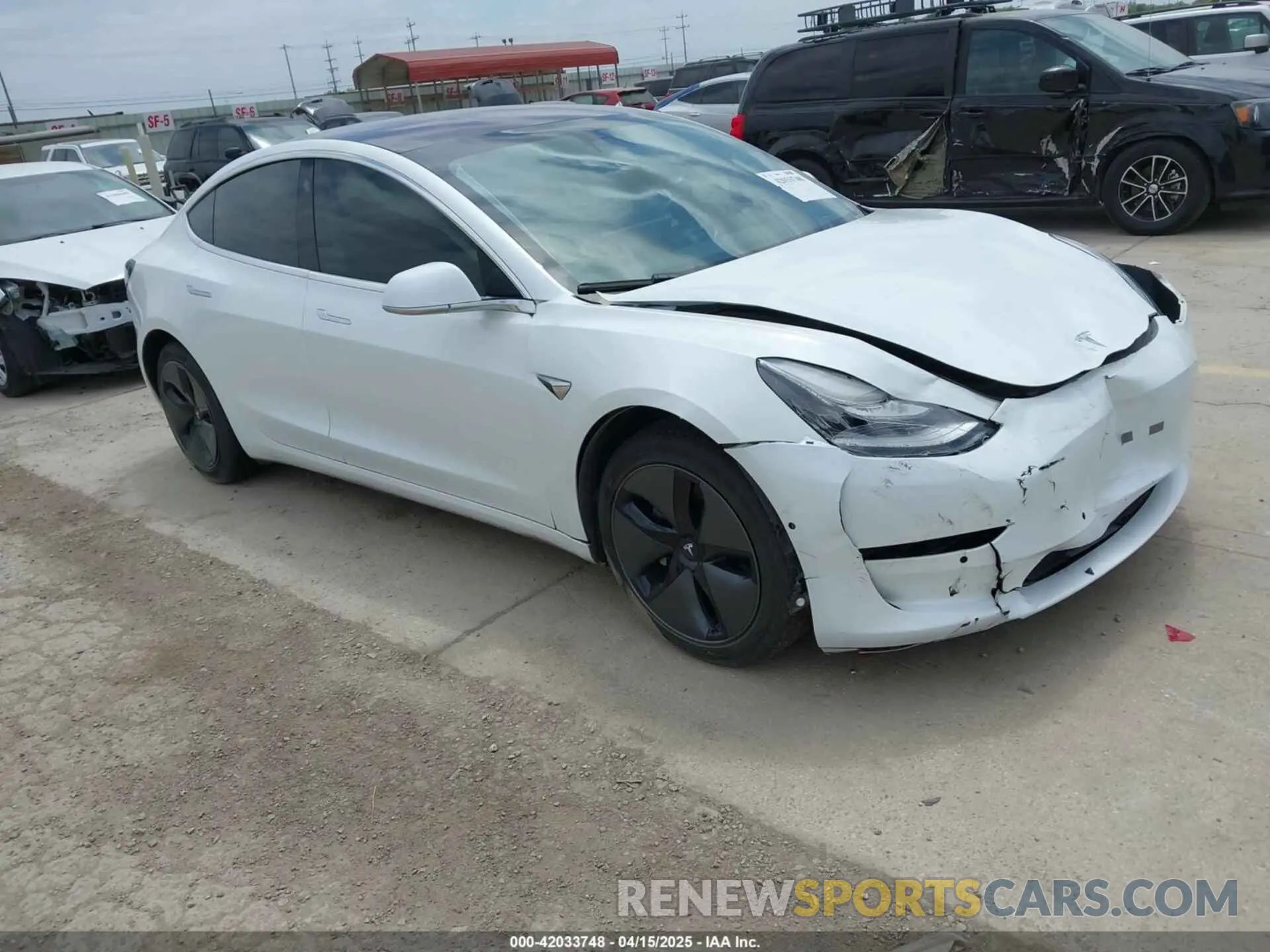 1 fotografías del automóvil dañado 5YJ3E1EA8KF299991 TESLA MODEL 3 2019