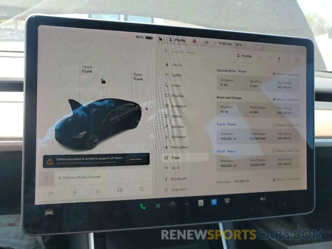 9 fotografías del automóvil dañado 5YJ3E1EA8KF304347 TESLA MODEL 3 2019