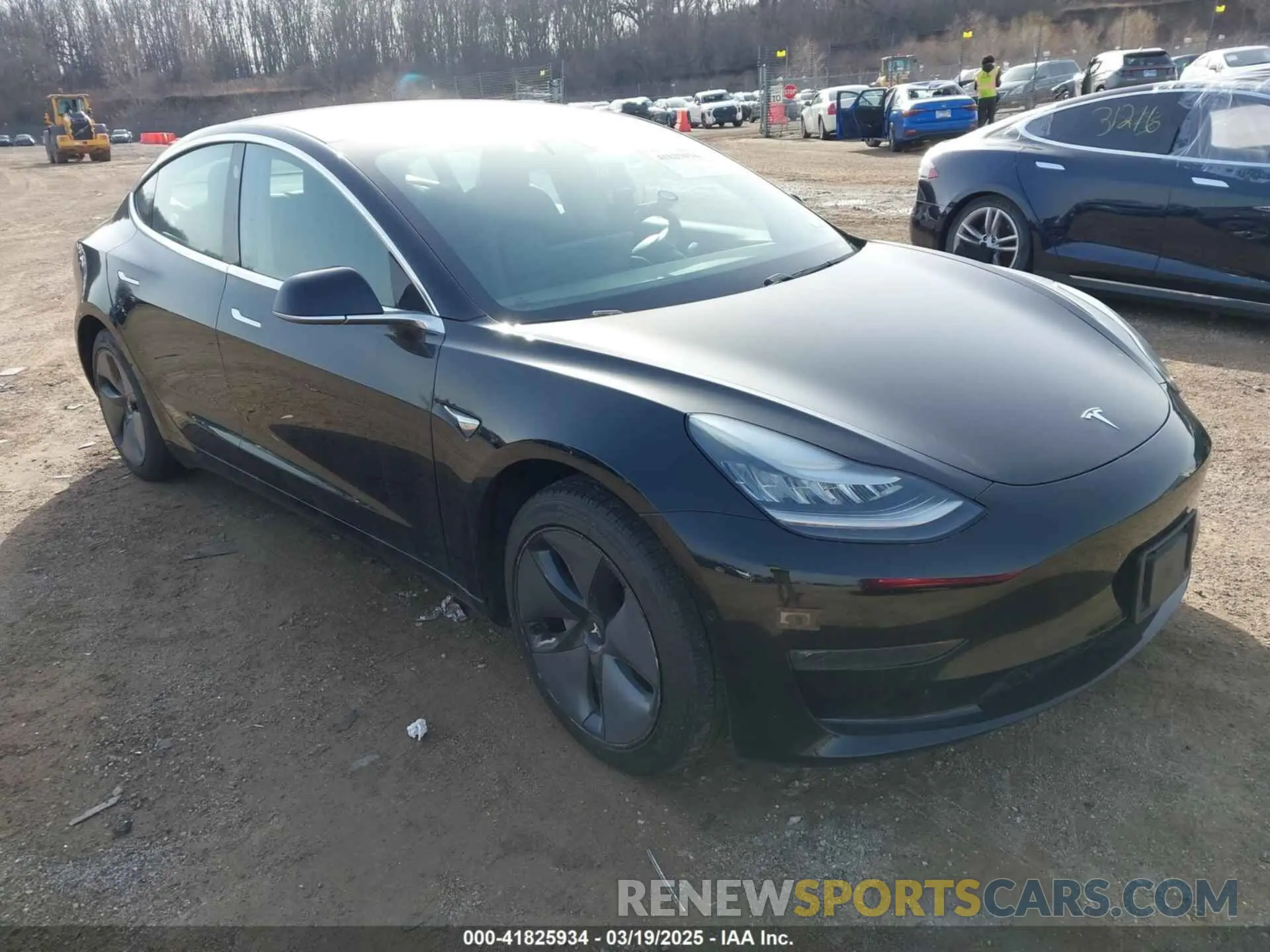 1 fotografías del automóvil dañado 5YJ3E1EA8KF306910 TESLA MODEL 3 2019