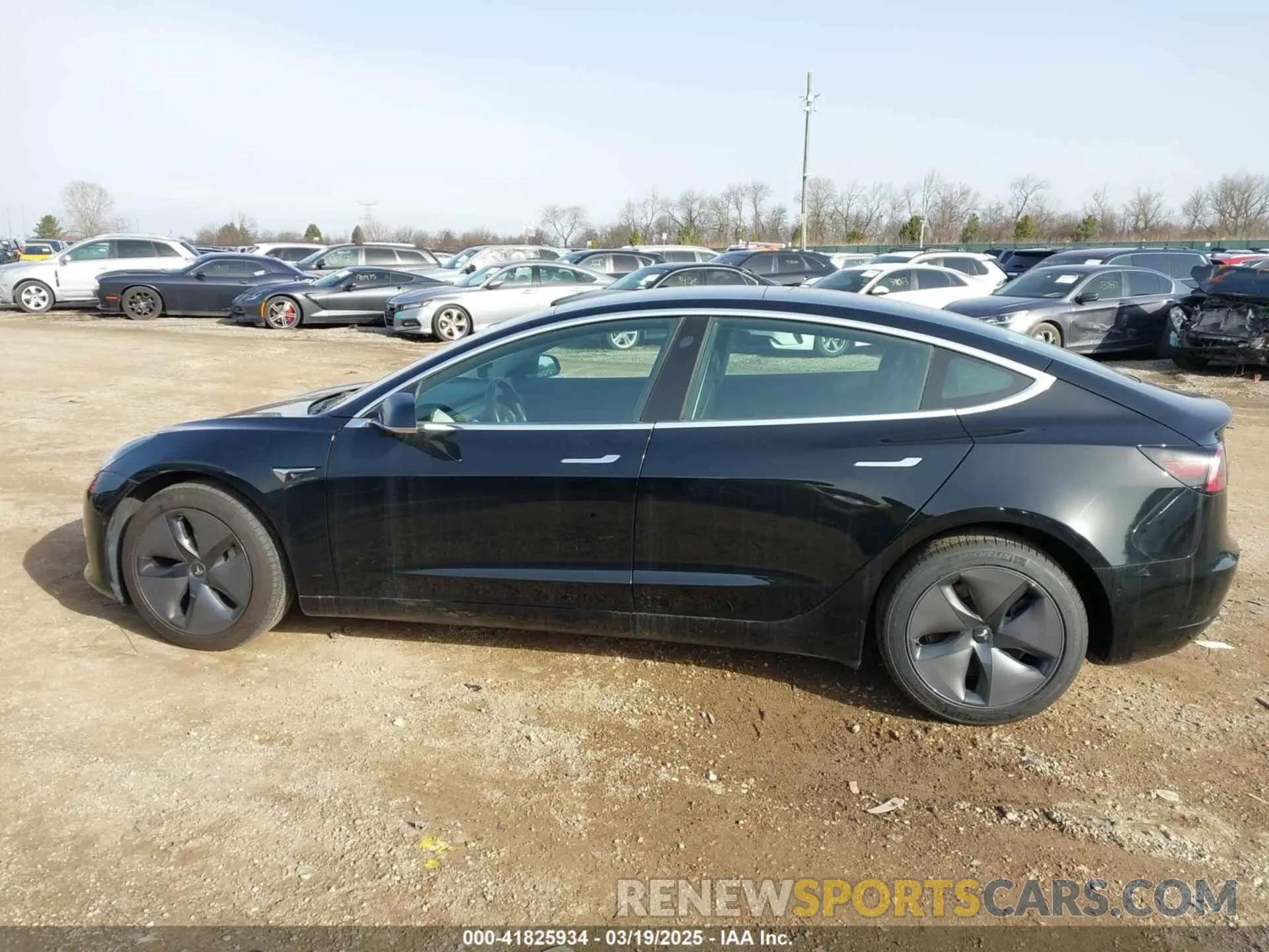 14 fotografías del automóvil dañado 5YJ3E1EA8KF306910 TESLA MODEL 3 2019