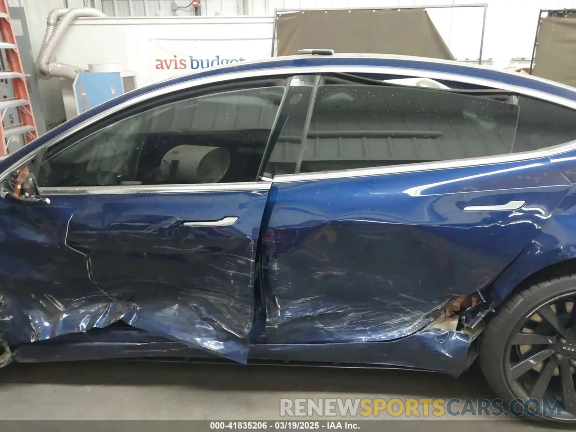 14 fotografías del automóvil dañado 5YJ3E1EA8KF311623 TESLA MODEL 3 2019