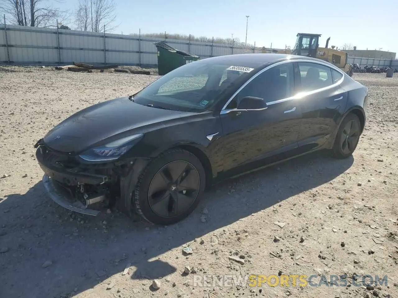 1 fotografías del automóvil dañado 5YJ3E1EA8KF313291 TESLA MODEL 3 2019
