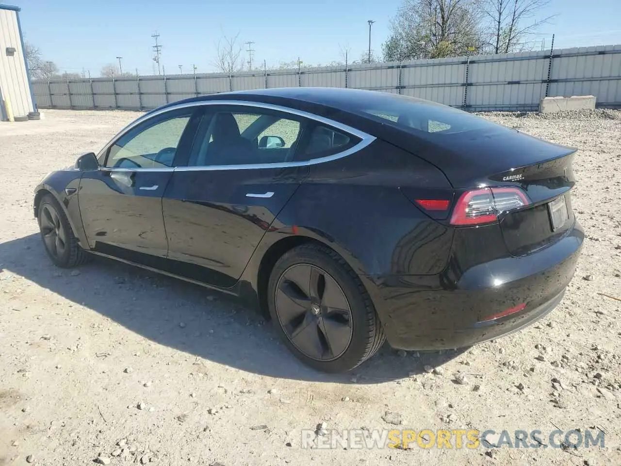 2 fotografías del automóvil dañado 5YJ3E1EA8KF313291 TESLA MODEL 3 2019