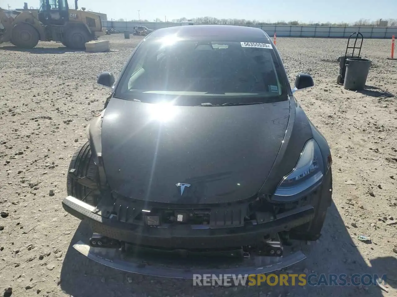 5 fotografías del automóvil dañado 5YJ3E1EA8KF313291 TESLA MODEL 3 2019