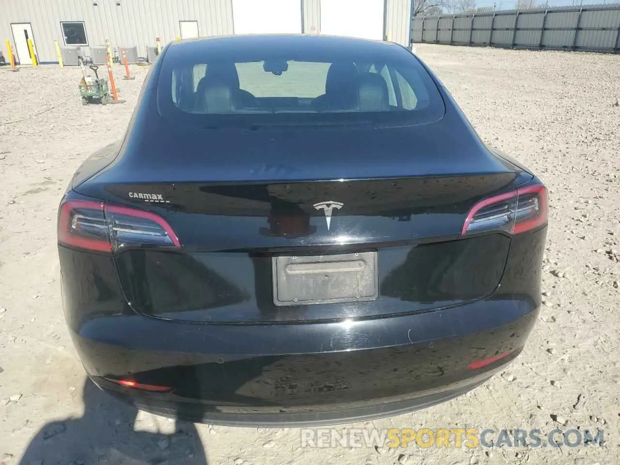6 fotografías del automóvil dañado 5YJ3E1EA8KF313291 TESLA MODEL 3 2019