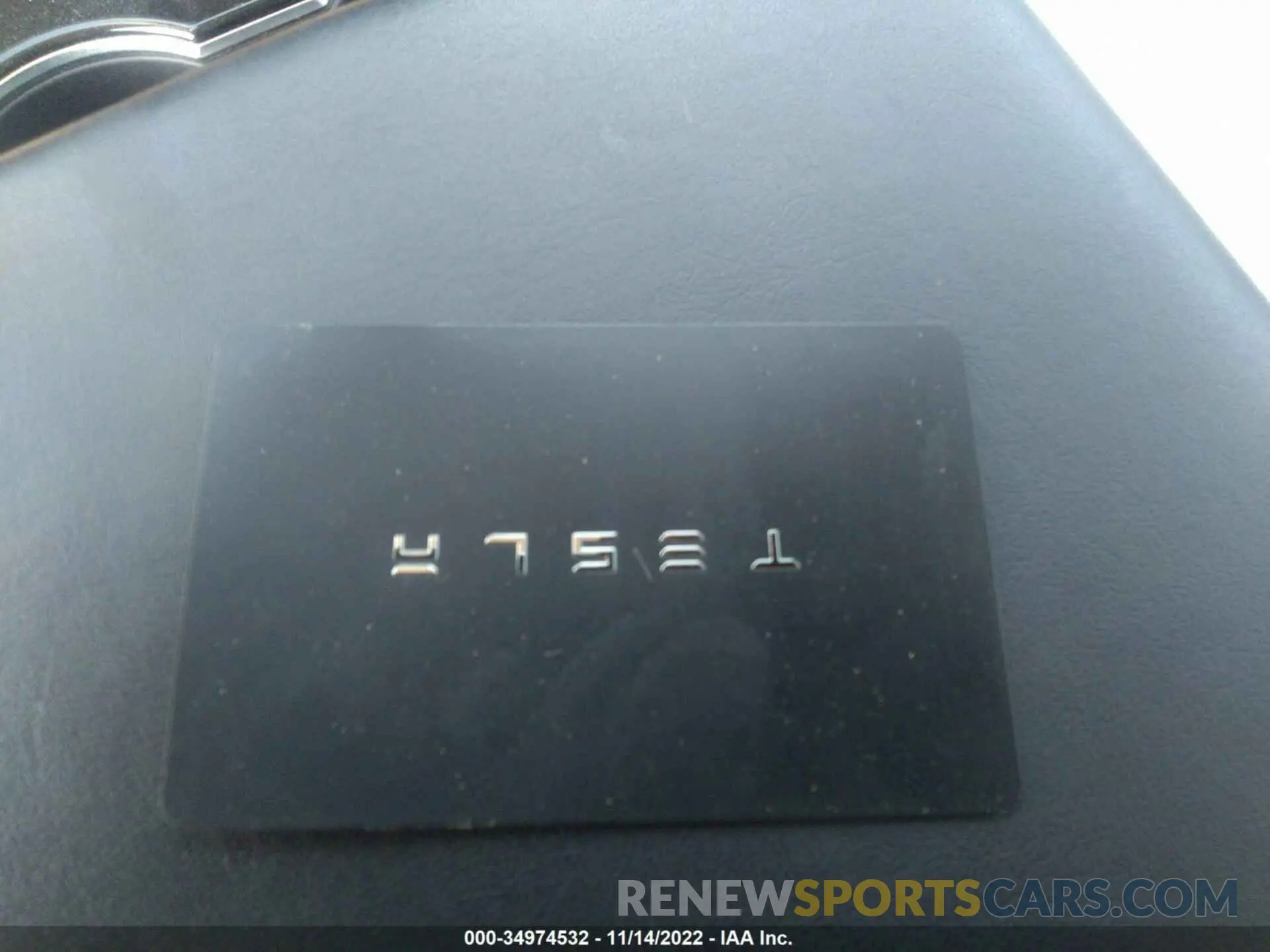 11 fotografías del automóvil dañado 5YJ3E1EA8KF323576 TESLA MODEL 3 2019