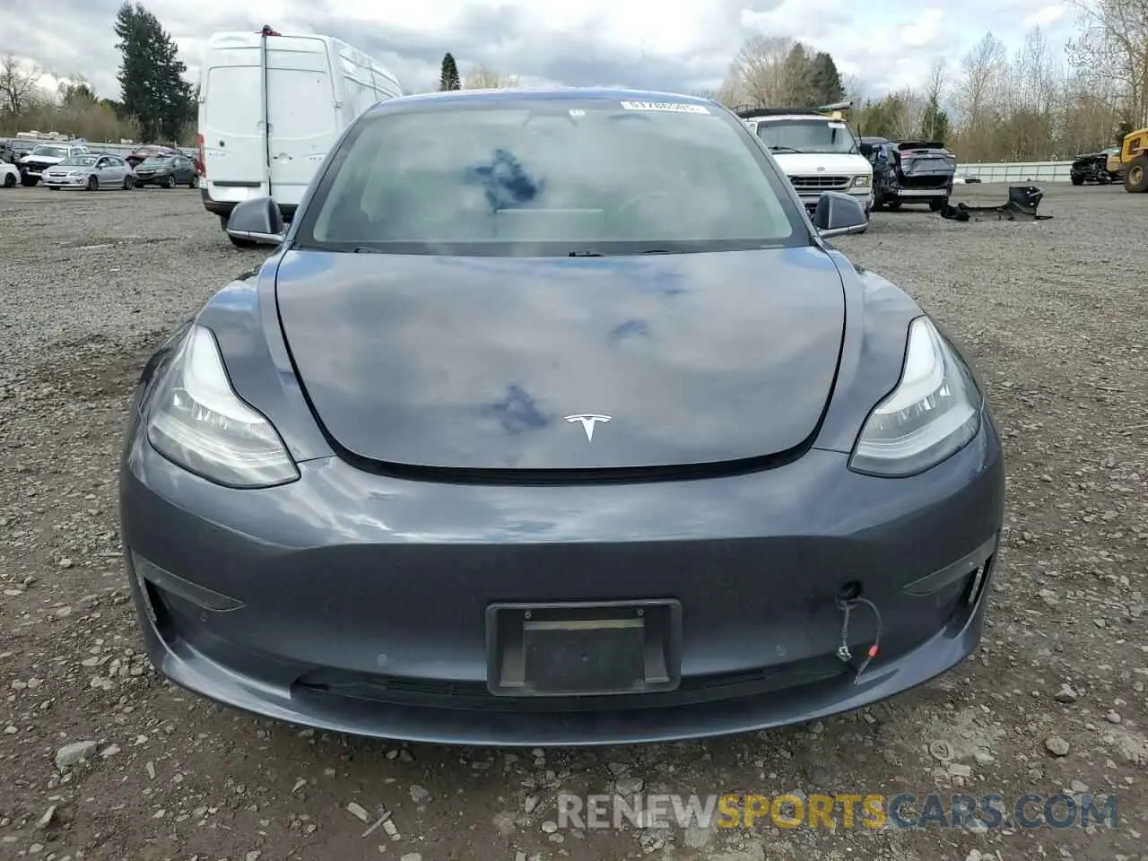 5 fotografías del automóvil dañado 5YJ3E1EA8KF326767 TESLA MODEL 3 2019
