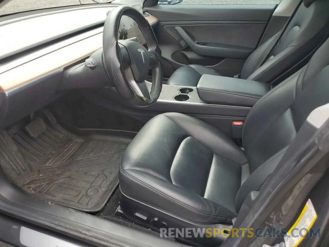 7 fotografías del automóvil dañado 5YJ3E1EA8KF326767 TESLA MODEL 3 2019