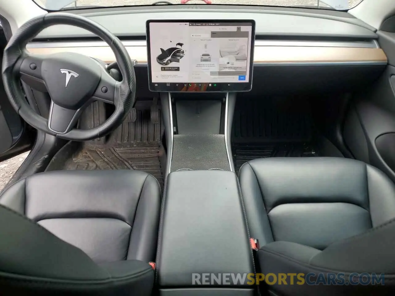 8 fotografías del automóvil dañado 5YJ3E1EA8KF326767 TESLA MODEL 3 2019