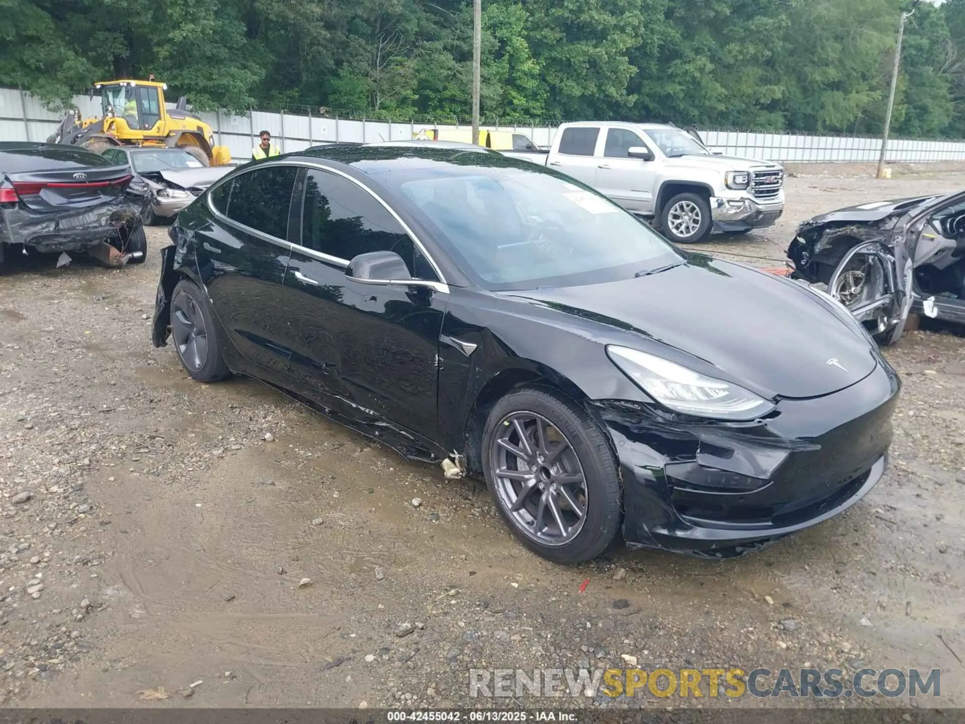 1 fotografías del automóvil dañado 5YJ3E1EA8KF399881 TESLA MODEL 3 2019
