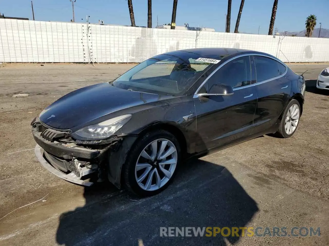 1 fotografías del automóvil dañado 5YJ3E1EA8KF425332 TESLA MODEL 3 2019