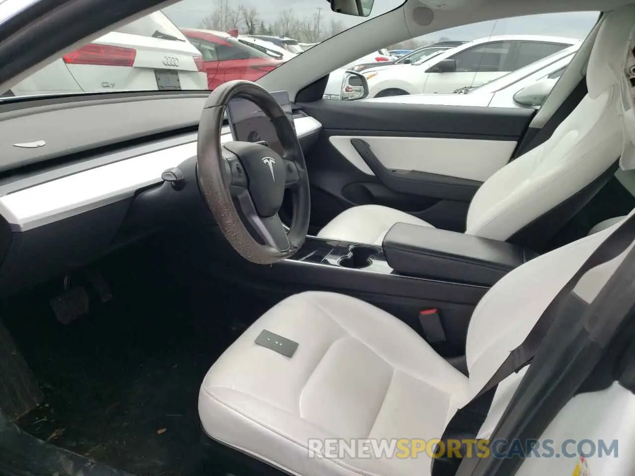 7 fotografías del automóvil dañado 5YJ3E1EA8KF429400 TESLA MODEL 3 2019
