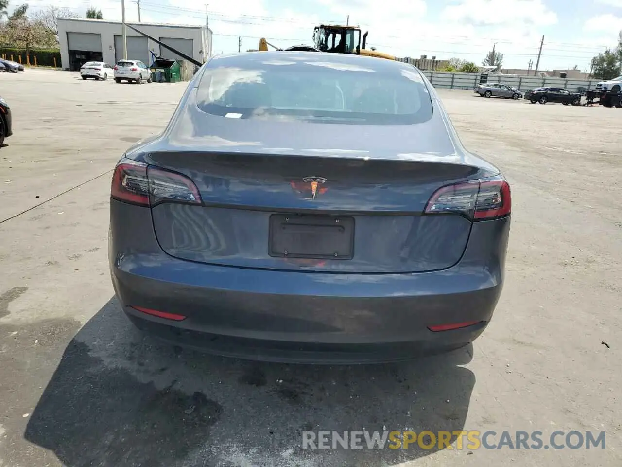 6 fotografías del automóvil dañado 5YJ3E1EA8KF436363 TESLA MODEL 3 2019
