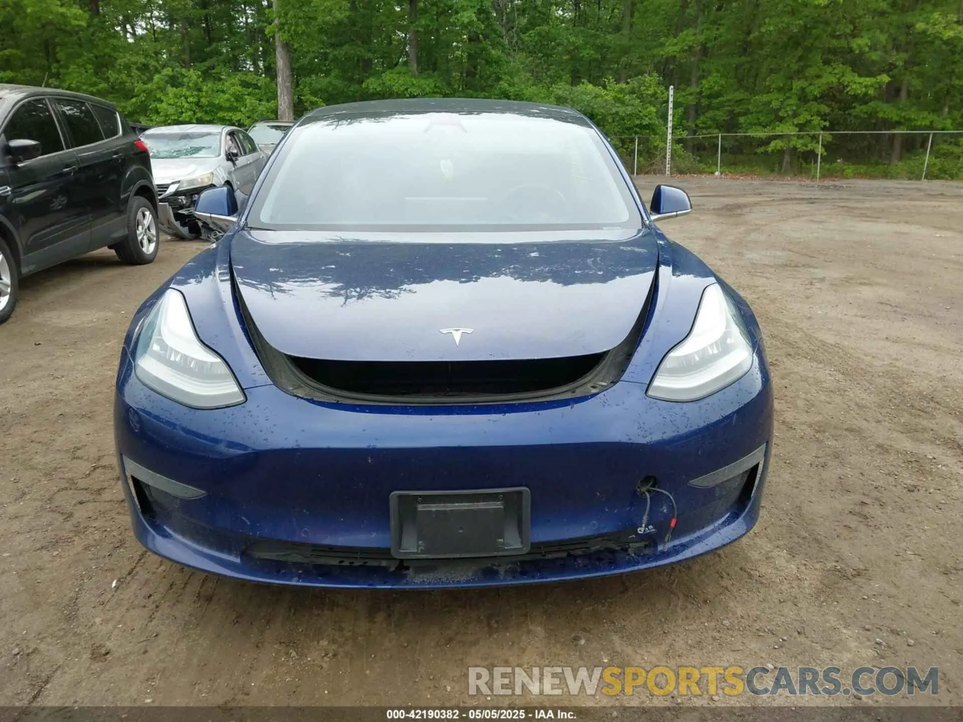 11 fotografías del automóvil dañado 5YJ3E1EA8KF447914 TESLA MODEL 3 2019