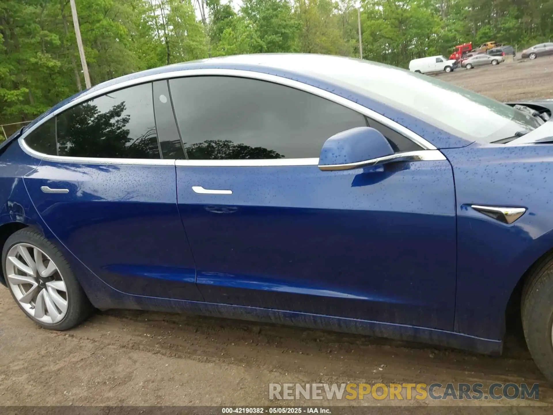 12 fotografías del automóvil dañado 5YJ3E1EA8KF447914 TESLA MODEL 3 2019