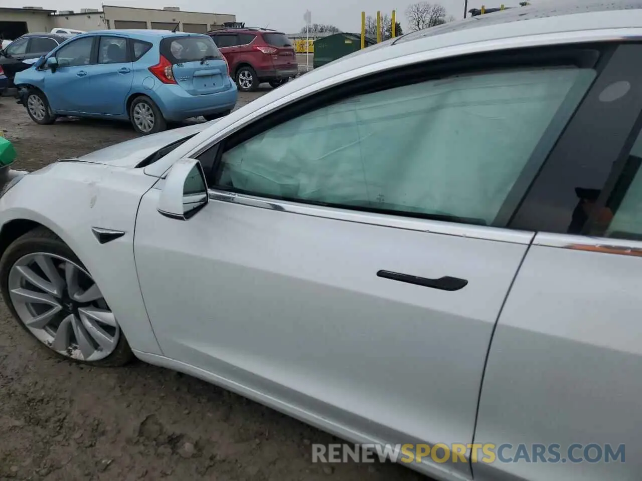 9 fotografías del automóvil dañado 5YJ3E1EA8KF466382 TESLA MODEL 3 2019