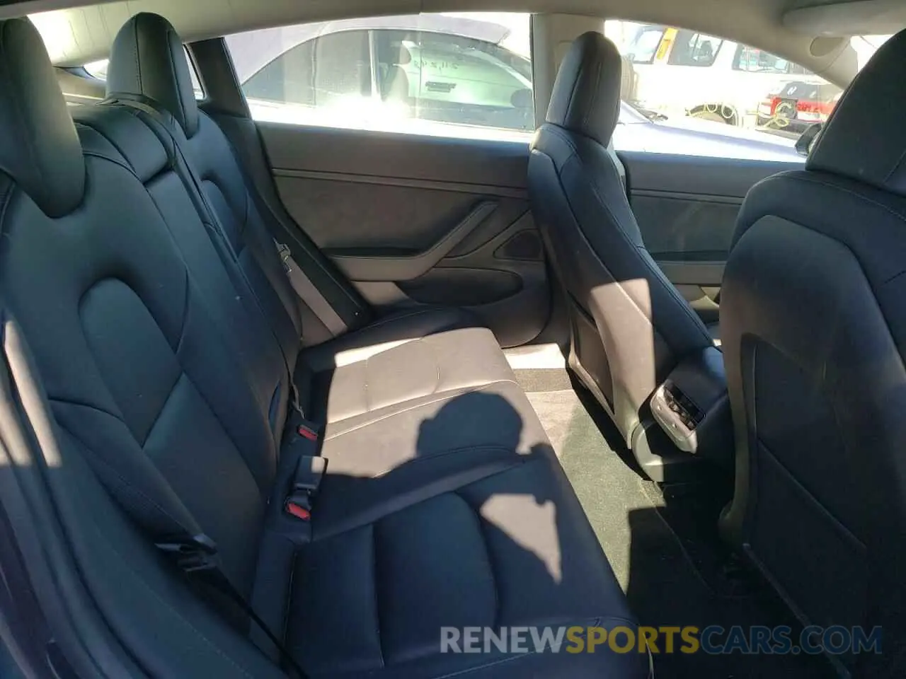 6 fotografías del automóvil dañado 5YJ3E1EA9KF190293 TESLA MODEL 3 2019