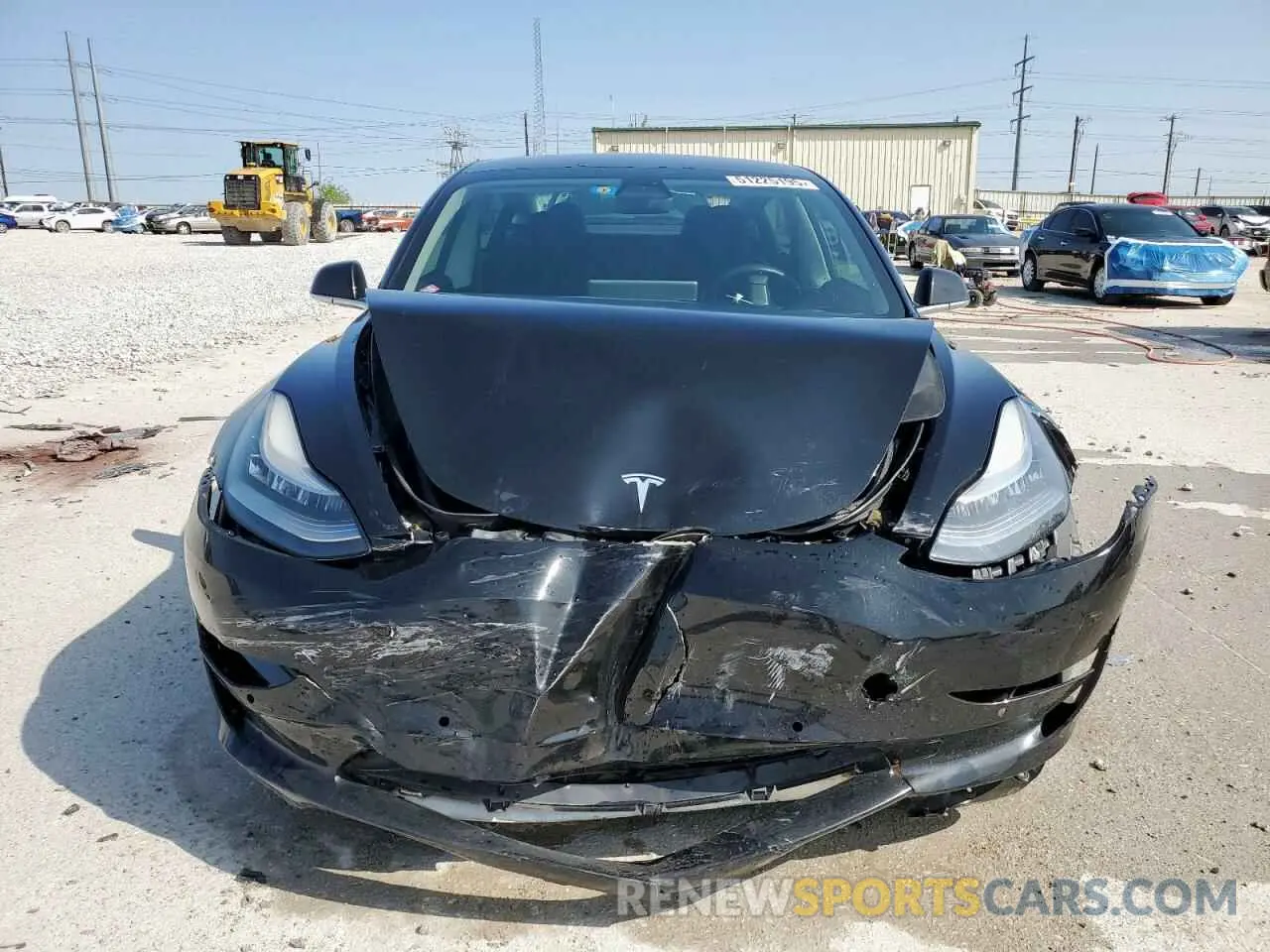 5 fotografías del automóvil dañado 5YJ3E1EA9KF193033 TESLA MODEL 3 2019