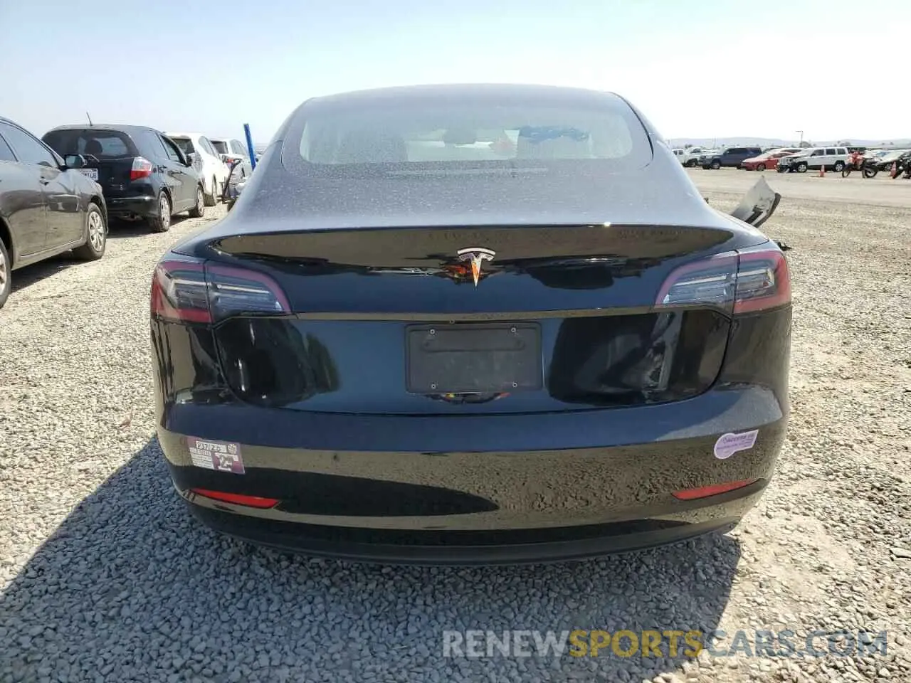 6 fotografías del automóvil dañado 5YJ3E1EA9KF304986 TESLA MODEL 3 2019