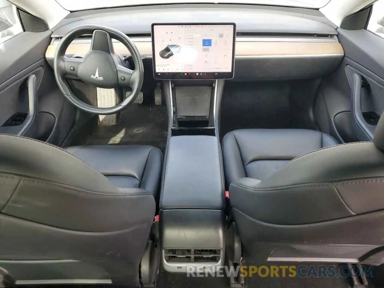 8 fotografías del automóvil dañado 5YJ3E1EA9KF307659 TESLA MODEL 3 2019