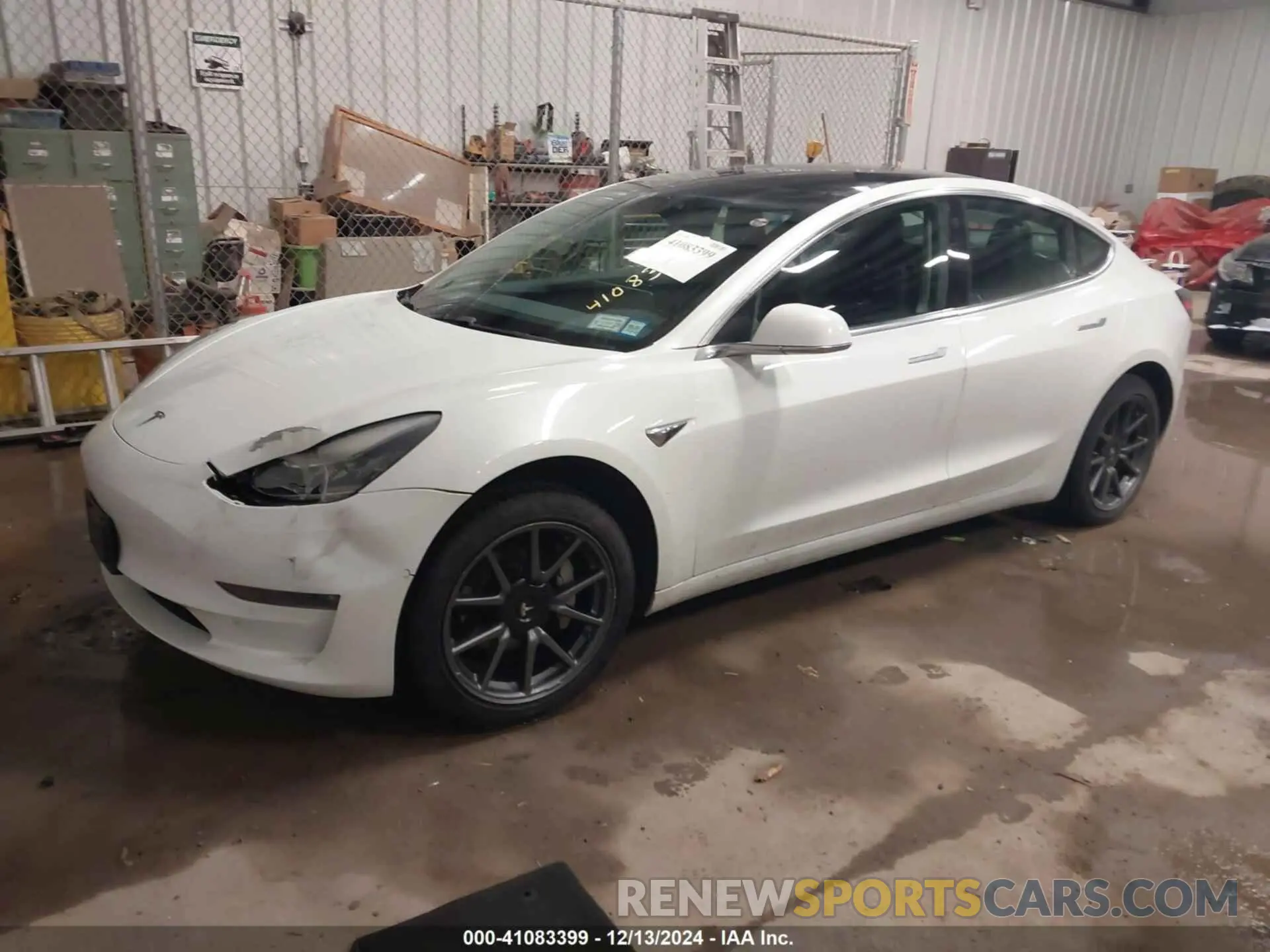 2 fotografías del automóvil dañado 5YJ3E1EA9KF310285 TESLA MODEL 3 2019