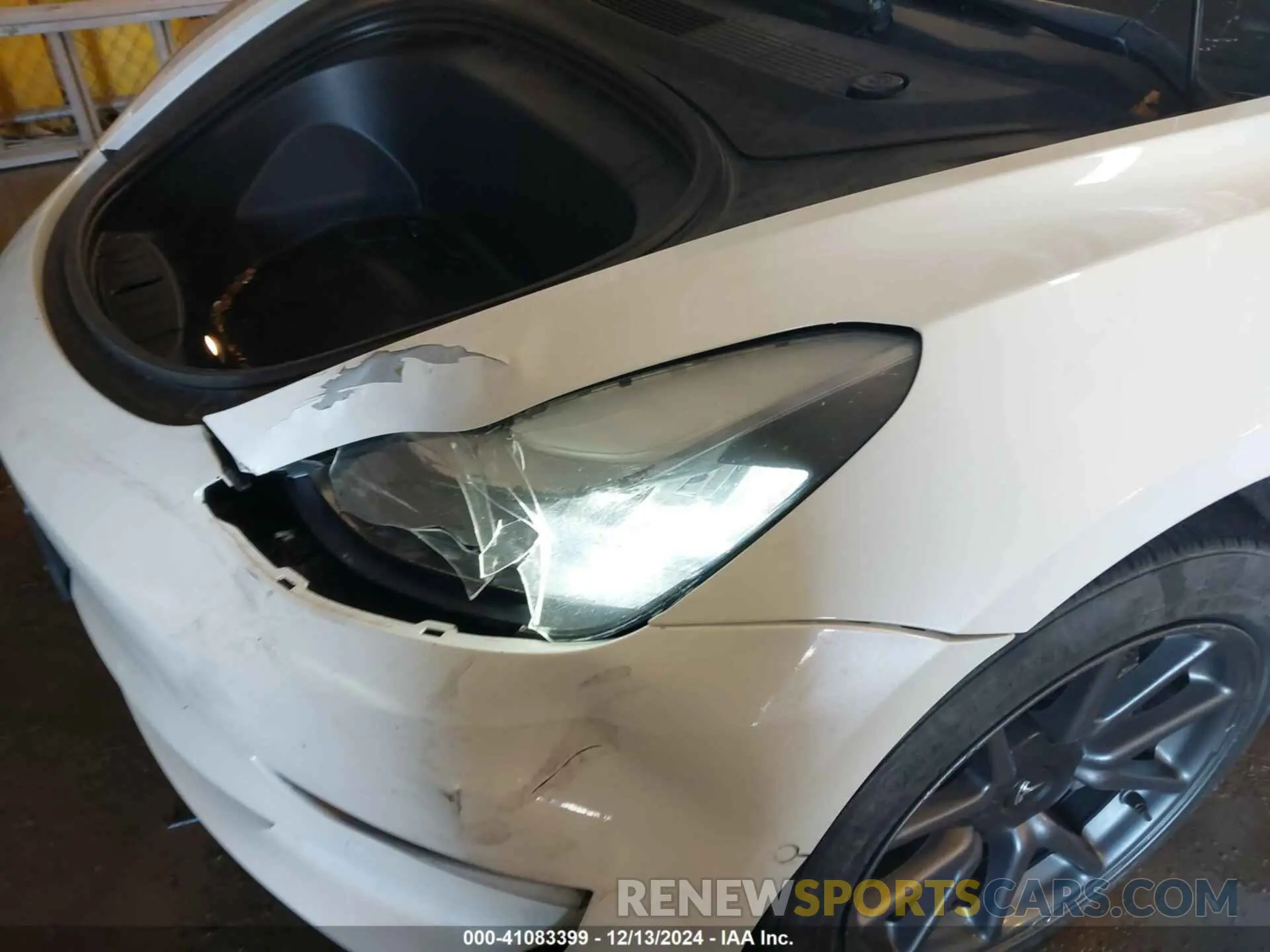 6 fotografías del automóvil dañado 5YJ3E1EA9KF310285 TESLA MODEL 3 2019