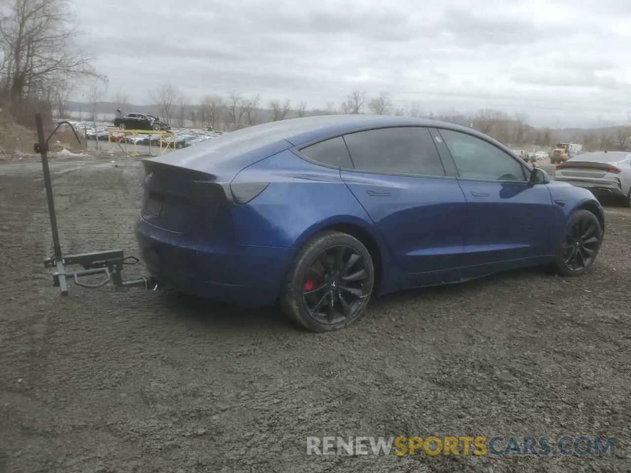 3 fotografías del automóvil dañado 5YJ3E1EA9KF311517 TESLA MODEL 3 2019