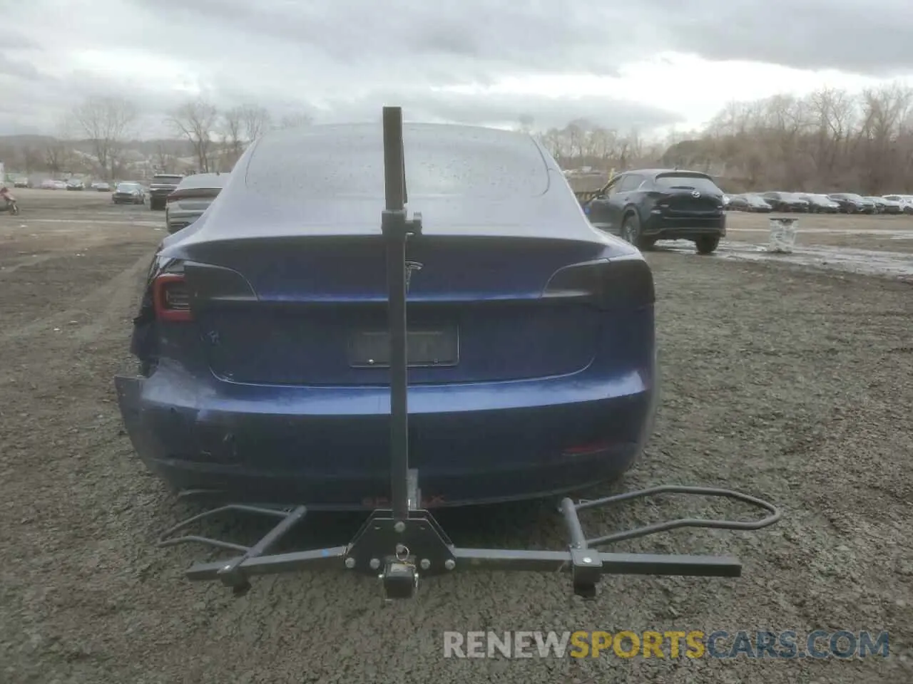 6 fotografías del automóvil dañado 5YJ3E1EA9KF311517 TESLA MODEL 3 2019