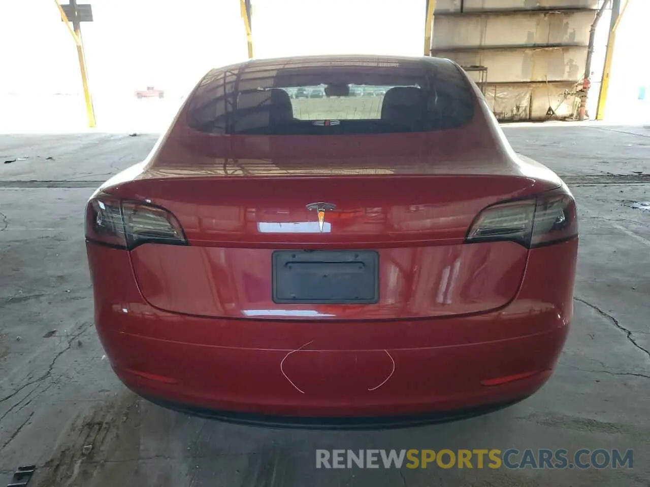 6 fotografías del automóvil dañado 5YJ3E1EA9KF313719 TESLA MODEL 3 2019