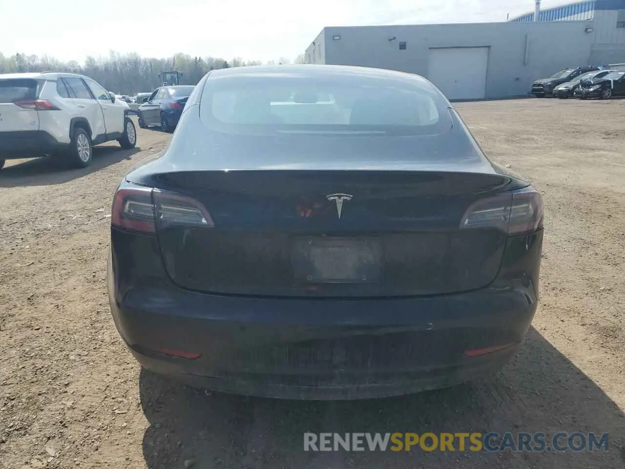 6 fotografías del automóvil dañado 5YJ3E1EA9KF321593 TESLA MODEL 3 2019