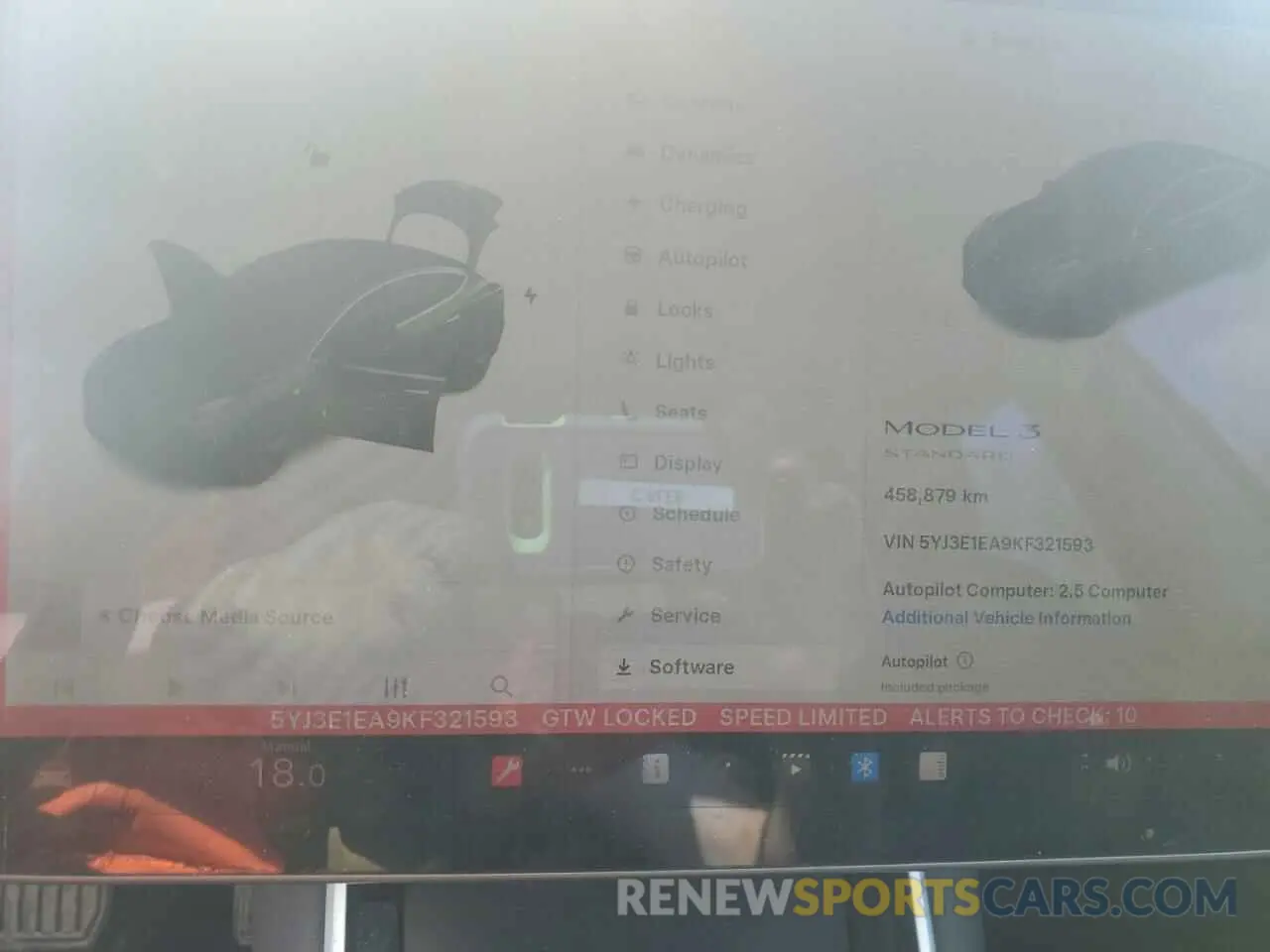 9 fotografías del automóvil dañado 5YJ3E1EA9KF321593 TESLA MODEL 3 2019