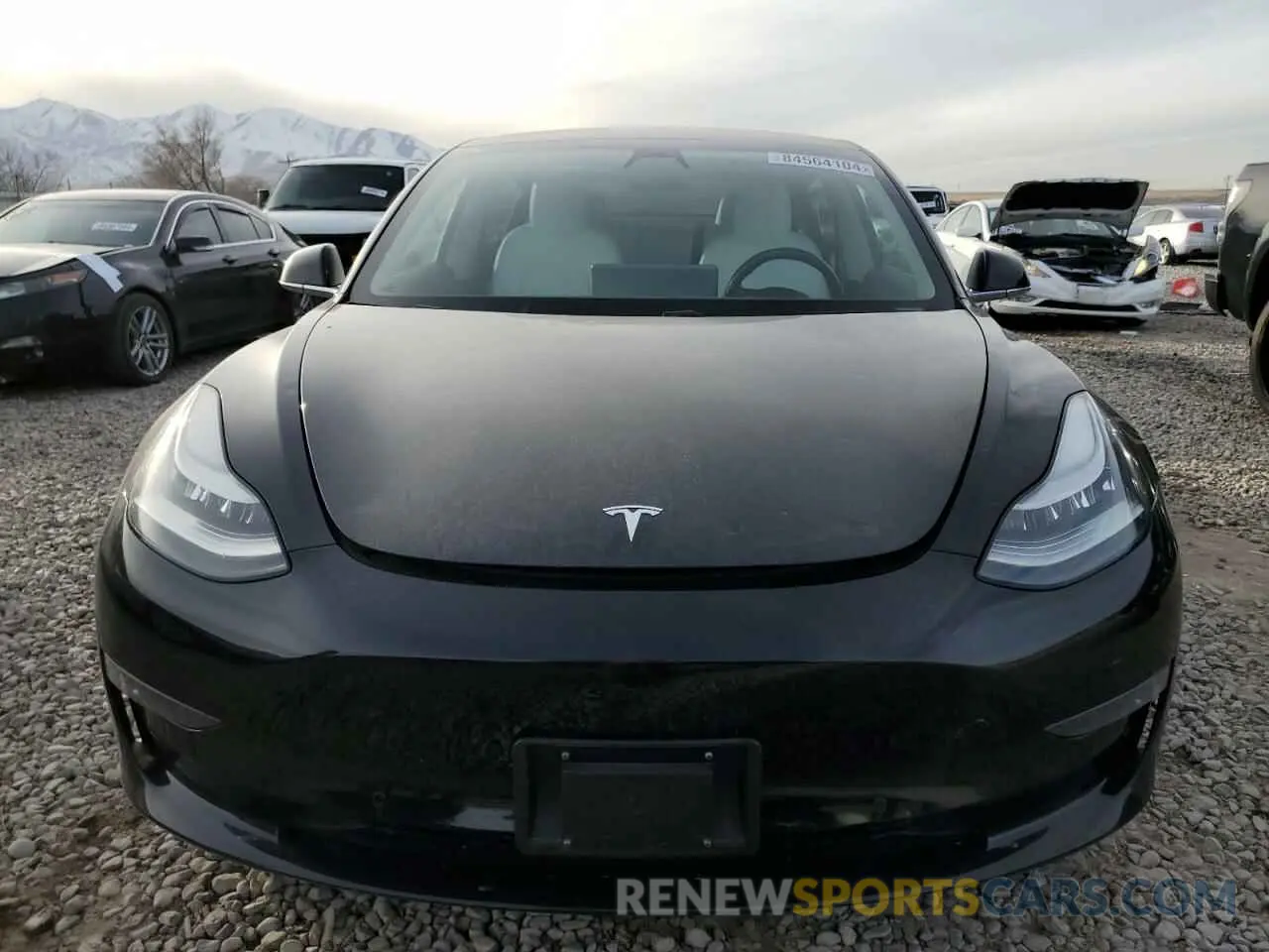 5 fotografías del automóvil dañado 5YJ3E1EA9KF323652 TESLA MODEL 3 2019