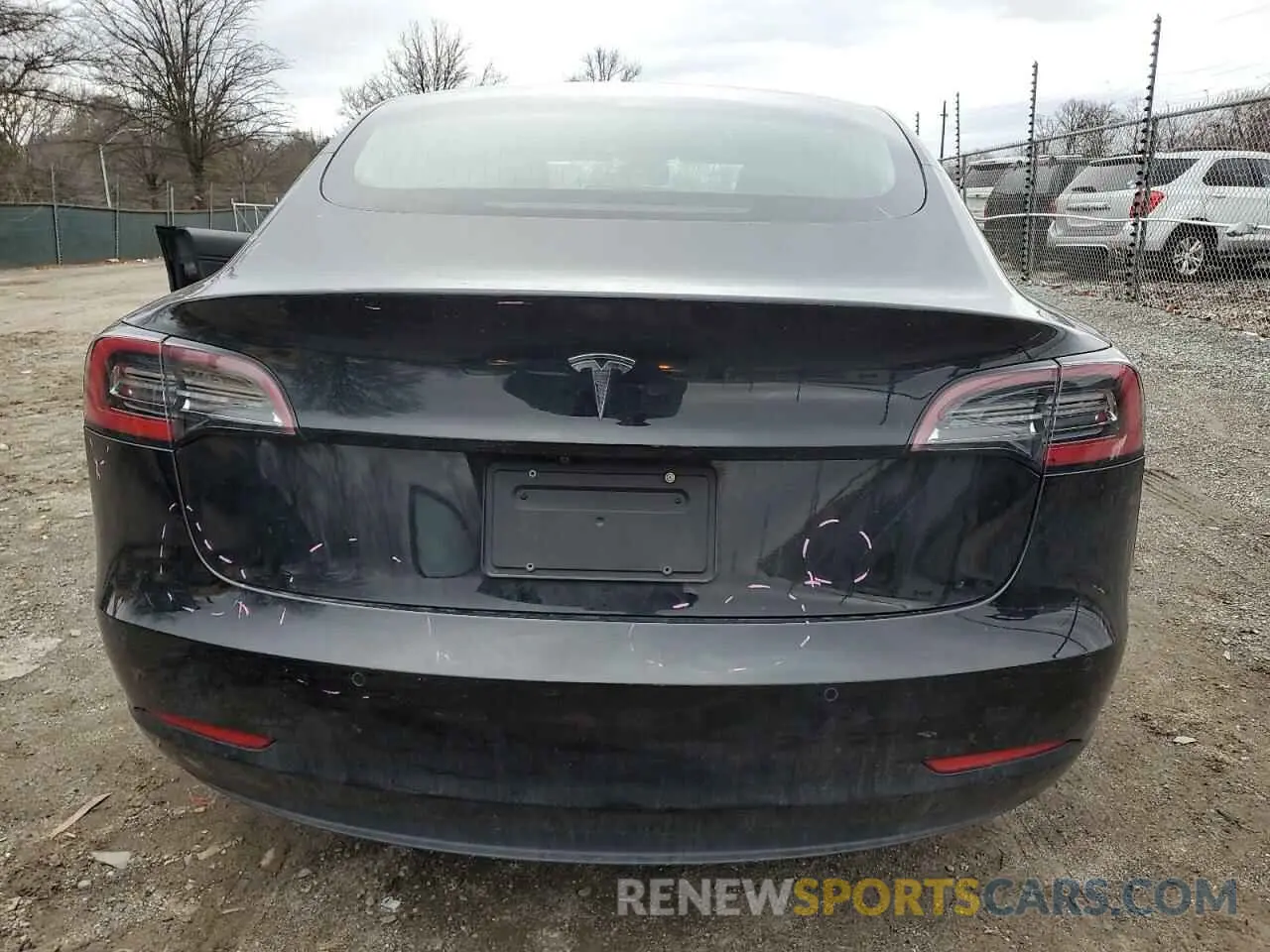 6 fotografías del automóvil dañado 5YJ3E1EA9KF361804 TESLA MODEL 3 2019