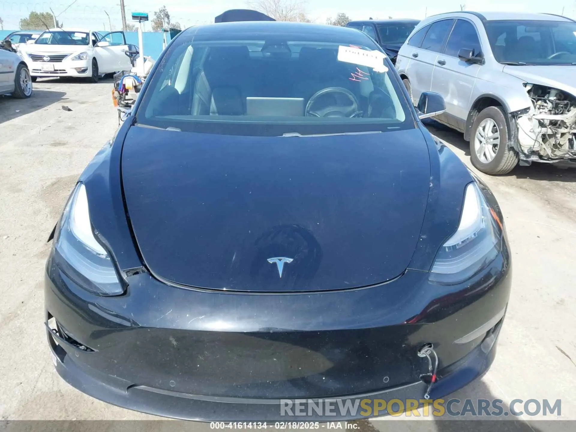 12 fotografías del automóvil dañado 5YJ3E1EA9KF410869 TESLA MODEL 3 2019