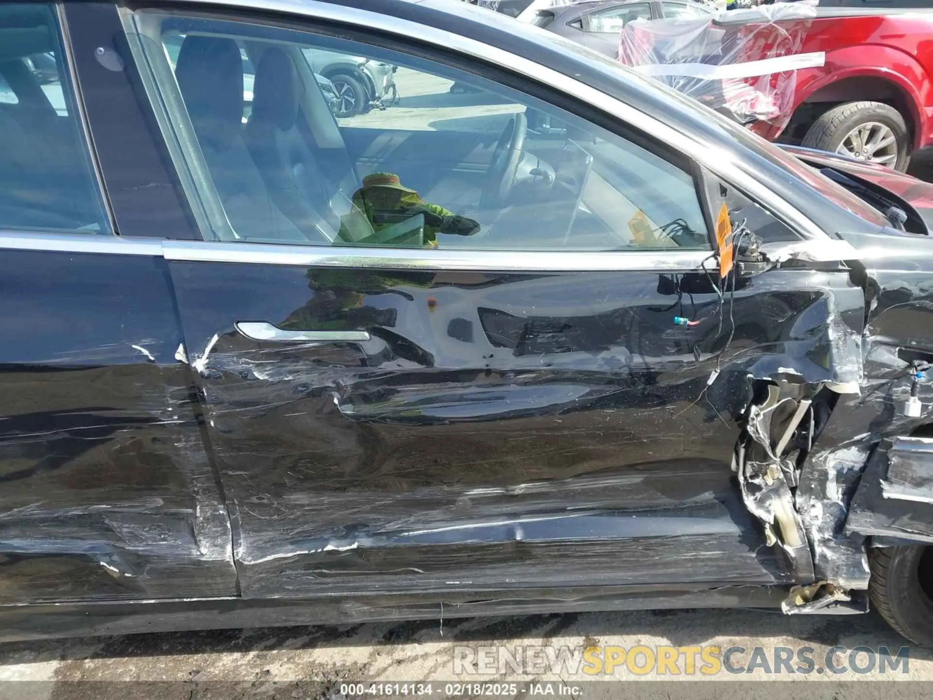 19 fotografías del automóvil dañado 5YJ3E1EA9KF410869 TESLA MODEL 3 2019