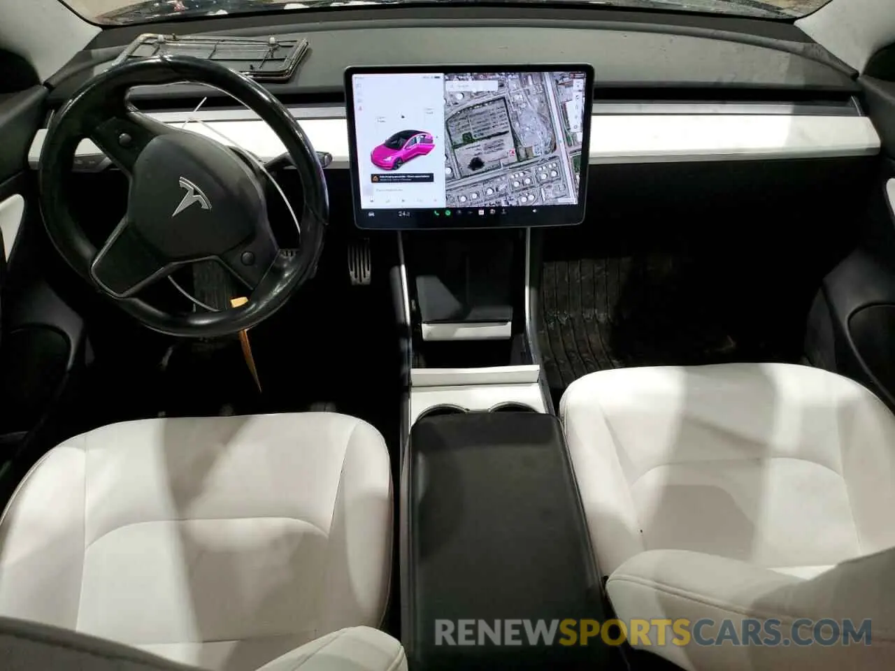8 fotografías del automóvil dañado 5YJ3E1EA9KF415439 TESLA MODEL 3 2019