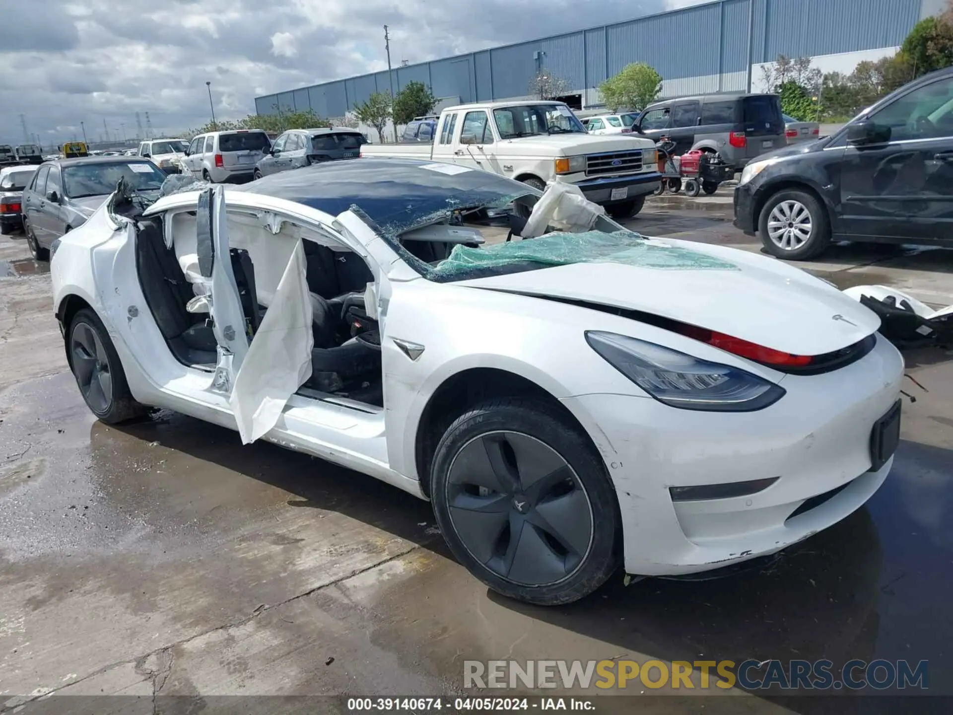 1 fotografías del automóvil dañado 5YJ3E1EA9KF427316 TESLA MODEL 3 2019