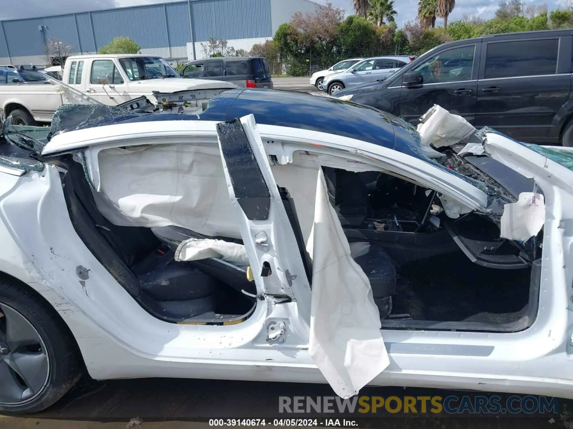 13 fotografías del automóvil dañado 5YJ3E1EA9KF427316 TESLA MODEL 3 2019