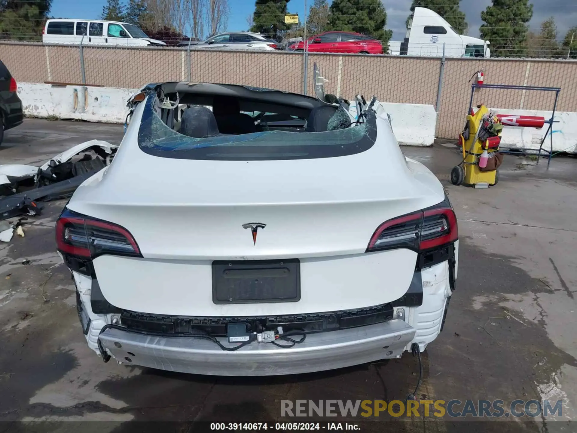 16 fotografías del automóvil dañado 5YJ3E1EA9KF427316 TESLA MODEL 3 2019