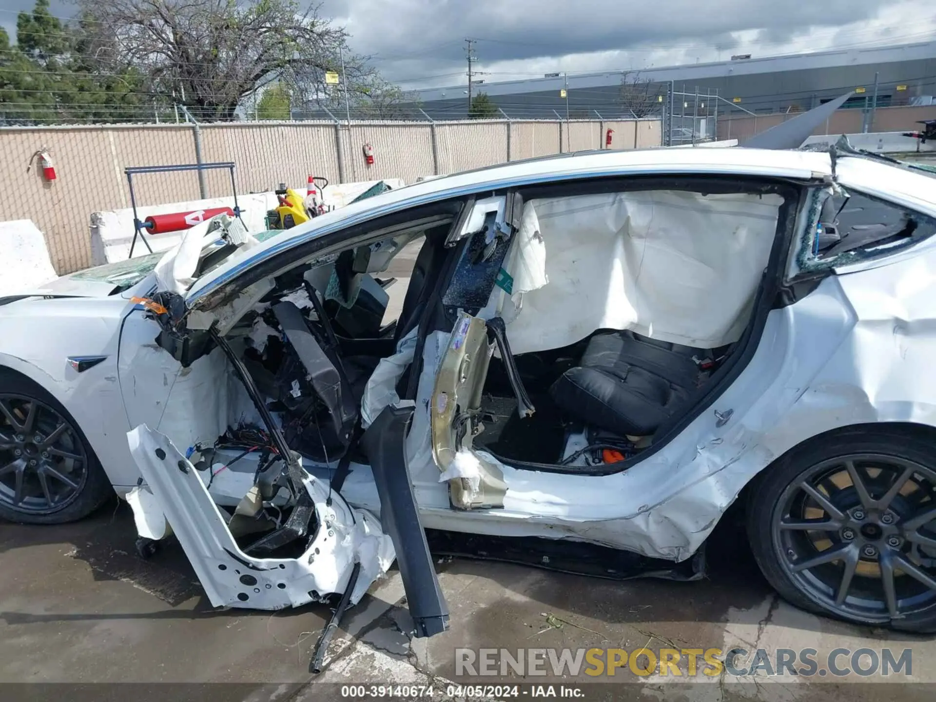 6 fotografías del automóvil dañado 5YJ3E1EA9KF427316 TESLA MODEL 3 2019